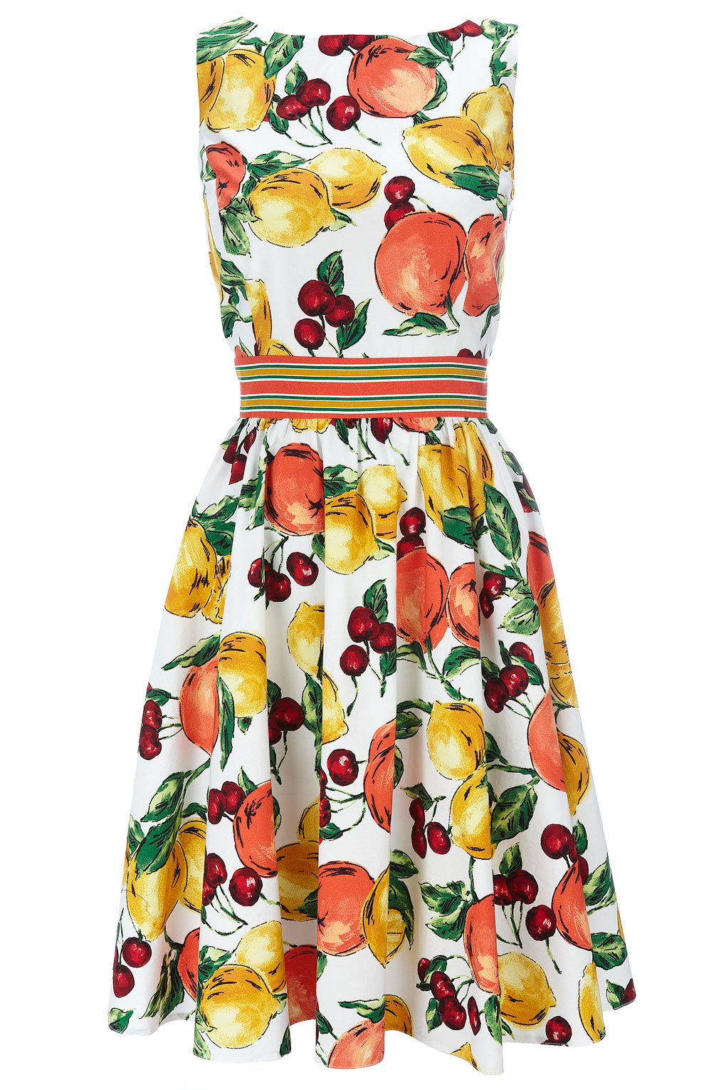 Wallis fruit print dress The Fashion Nomad